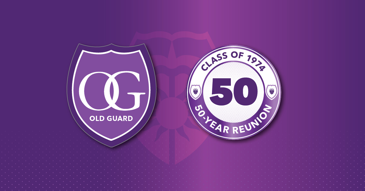Class of 1974 Old Guard Reunion logo