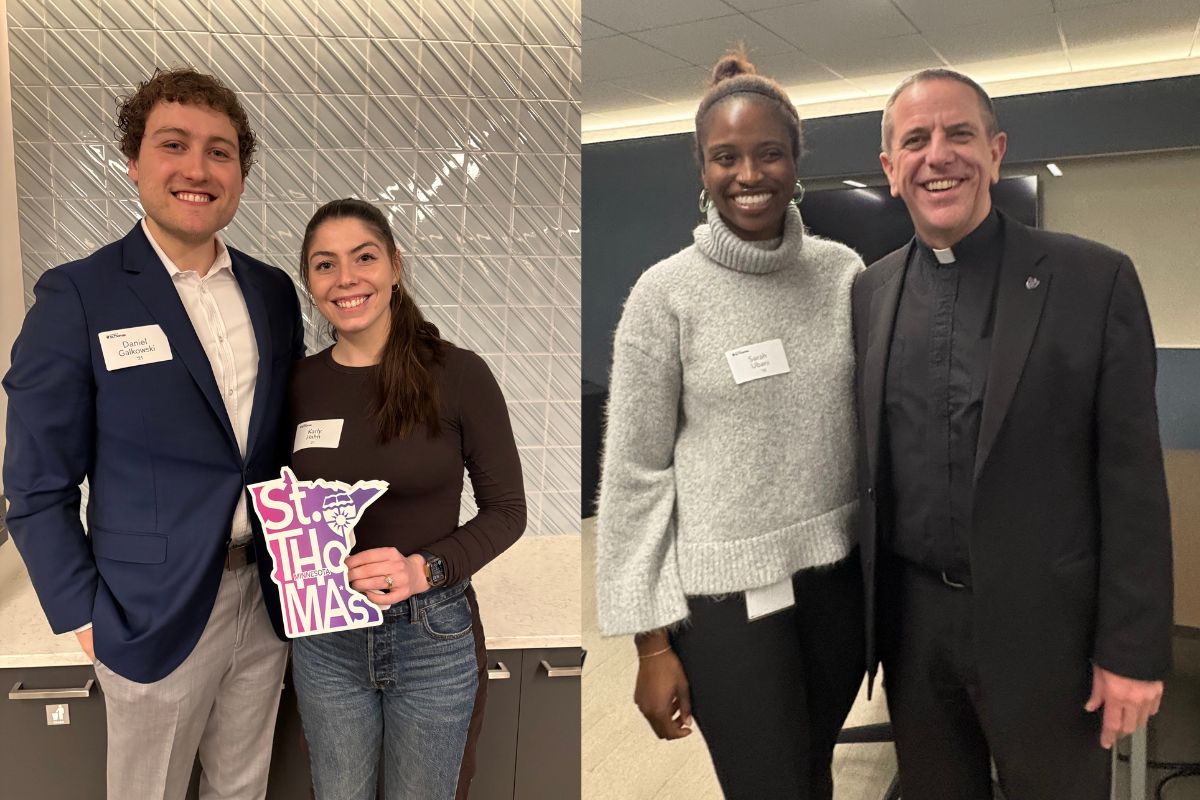 Two photos of duos at TOTR DC 2026