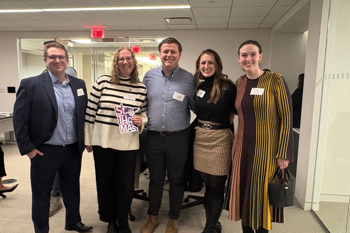 Five Tommies smile for a photo at TOTR DC 2026