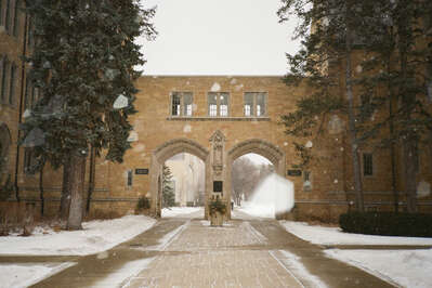 St Thomas Arches in the wintertime