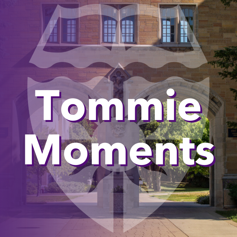Tommie Moments over St. Thomas Shield